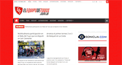 Desktop Screenshot of elequipodetodos.com.ar